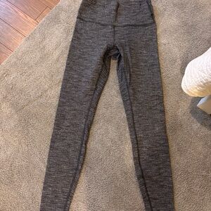 Grey lululemon leggings- align “25 (but thicker)